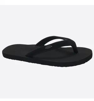 Animal Womens Swish Slim Block Flip Flops  - Black