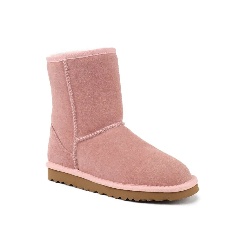 Ankle Winter Suede Snow Boots