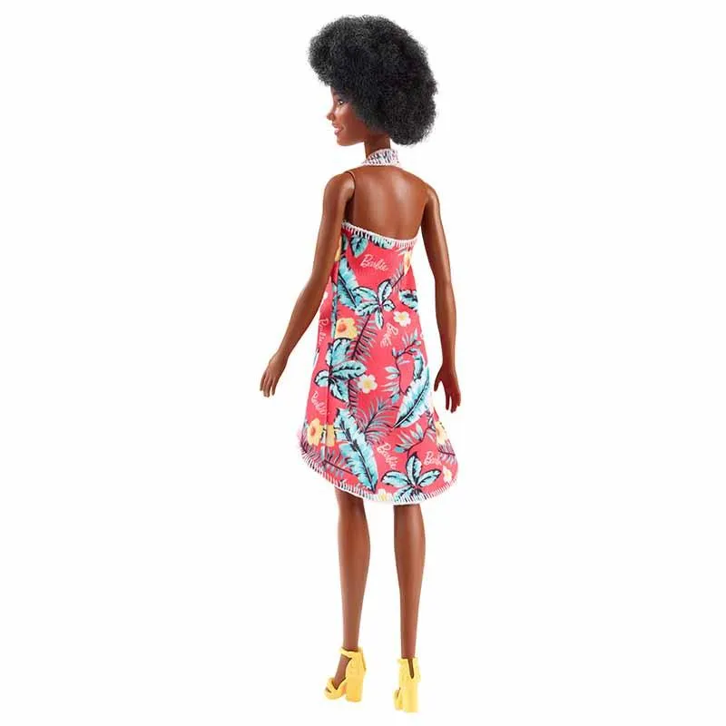 Barbie Flower Dresses - Blue Dress and Redhead Doll