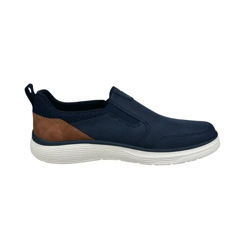 Bugatti Mens Blue Lace Up Trainer Astra 321-ASE62-5500