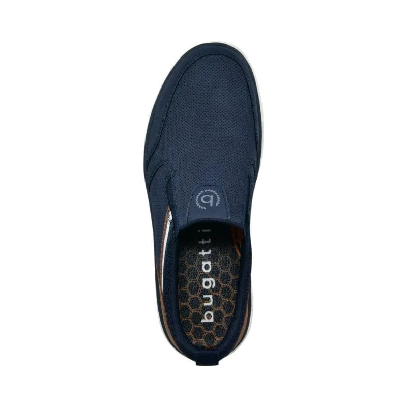 Bugatti Mens Blue Lace Up Trainer Astra 321-ASE62-5500
