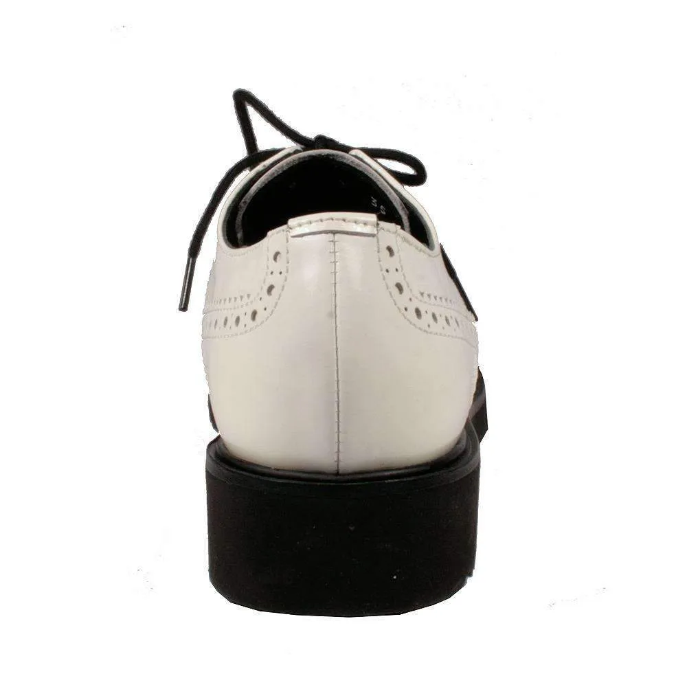 Cesare Paciotti Women's Designer Shoes 308 Lace-Up Oxfords Calf Leather (CPW704A)