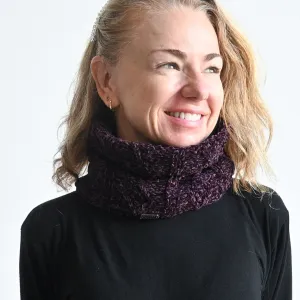 Chenille Cable Knit Neck Warmer by XTM Australia