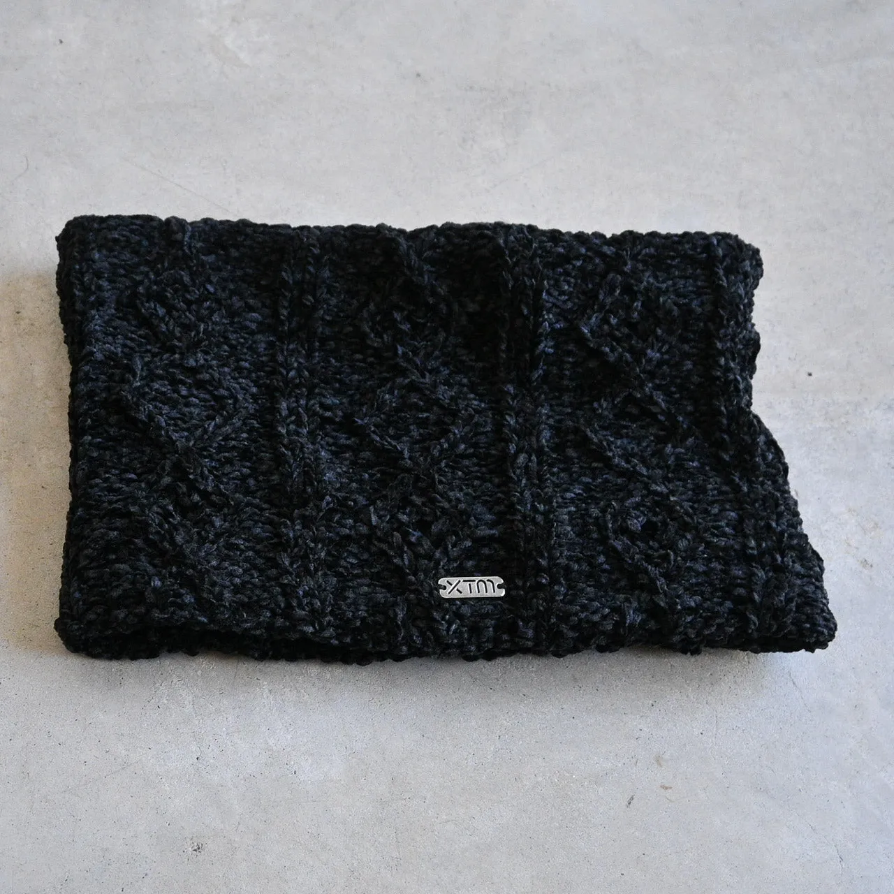 Chenille Cable Knit Neck Warmer by XTM Australia