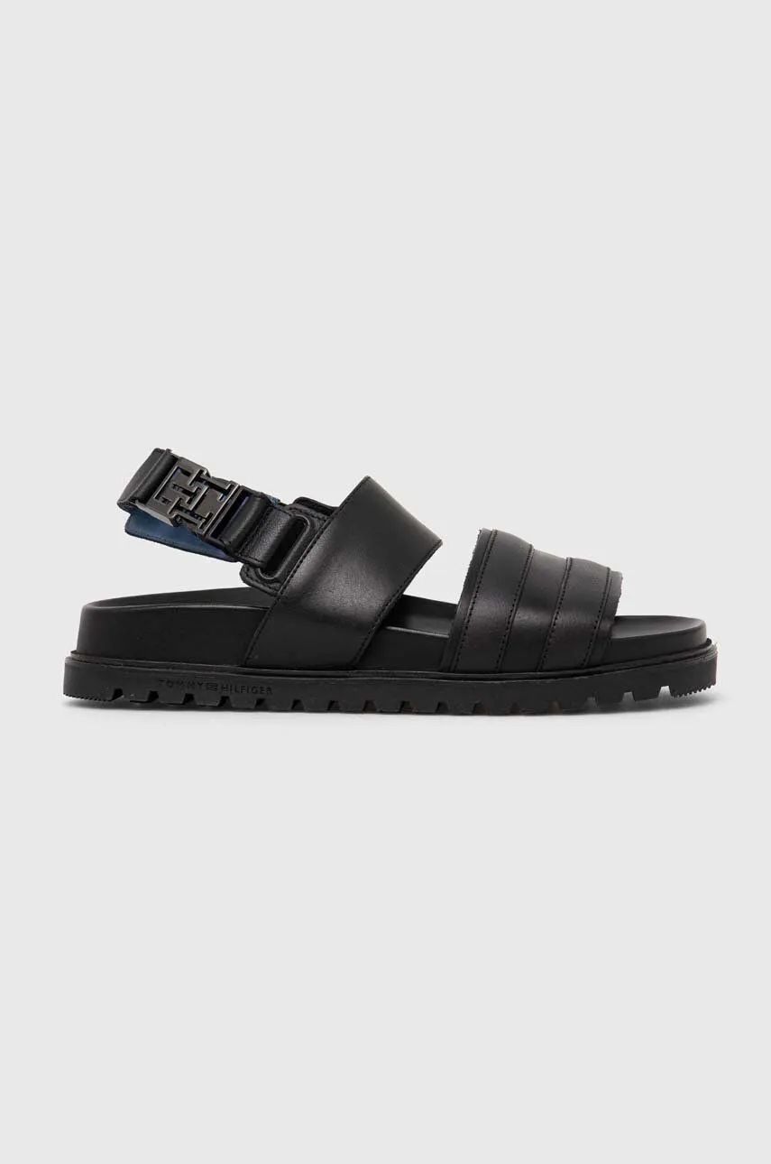 Elevated Th Buckle Lth Sandal