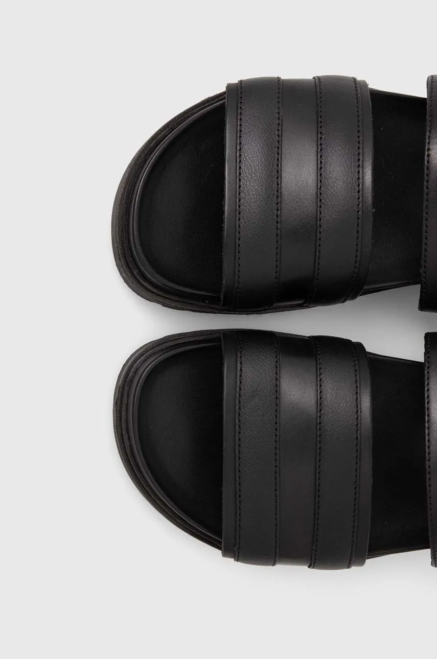 Elevated Th Buckle Lth Sandal