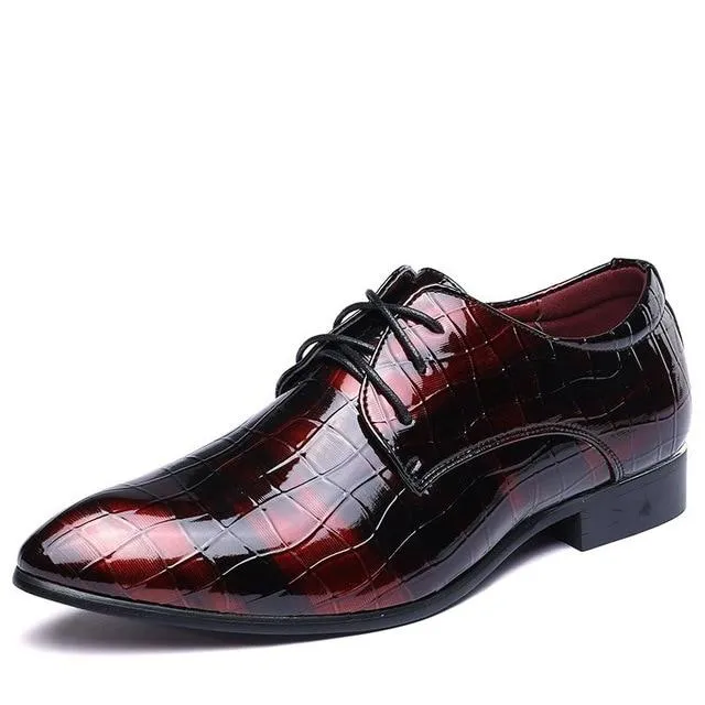 Fashion Casual Driving Oxfords Leather Men's Dress Shoes