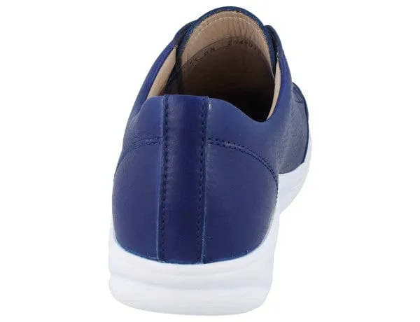 Finn Comfort Women's Ikebukuro Shoes- Hillcrest Kobalt