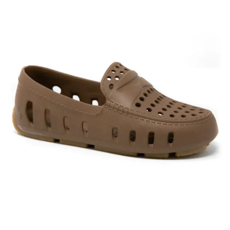 Floafers Prodigy Brown Gum Slip On