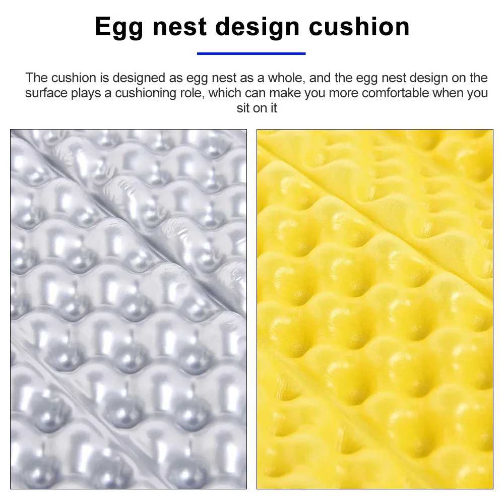 Foldable Mat Seat, Waterproof XPE Foam Pad for Camping, Picnic, and Hiking Chair Cushion