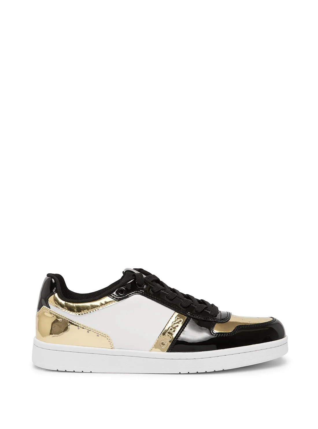 Gold Leazy Low Top Sneakers