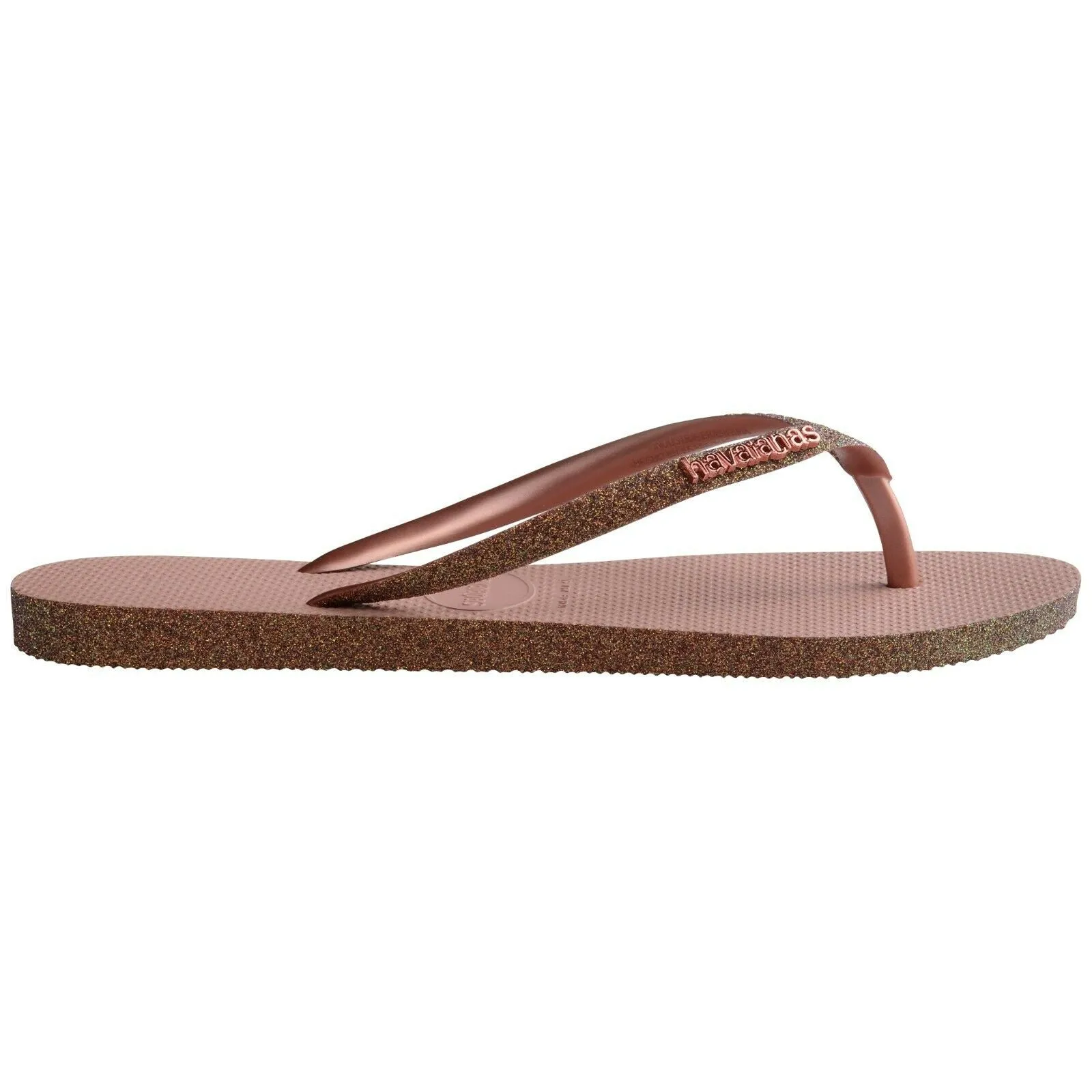 Havaianas Slim Sparkle II Flip Flops - Crocus Rose