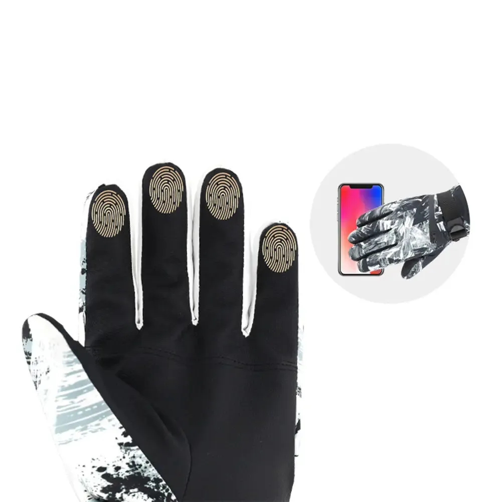 Hotian Unisex Snow Skiing Gloves Waterproof