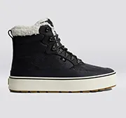 IBIRA Black Nubuck Boot Men