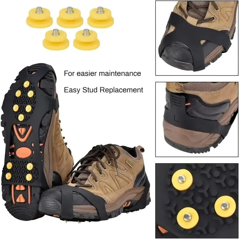 JUMFST Shoe Spikes For Ice