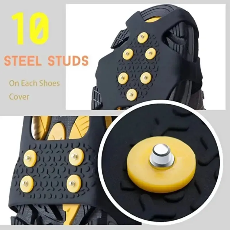 JUMFST Shoe Spikes For Ice