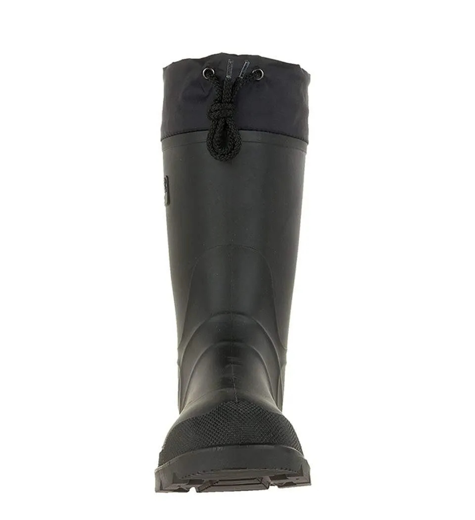 KAMIK FORESTER Men's Insulated Waterproof Winter Boots BLACK (10, BLACK)