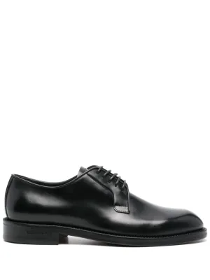 leather Derby shoes