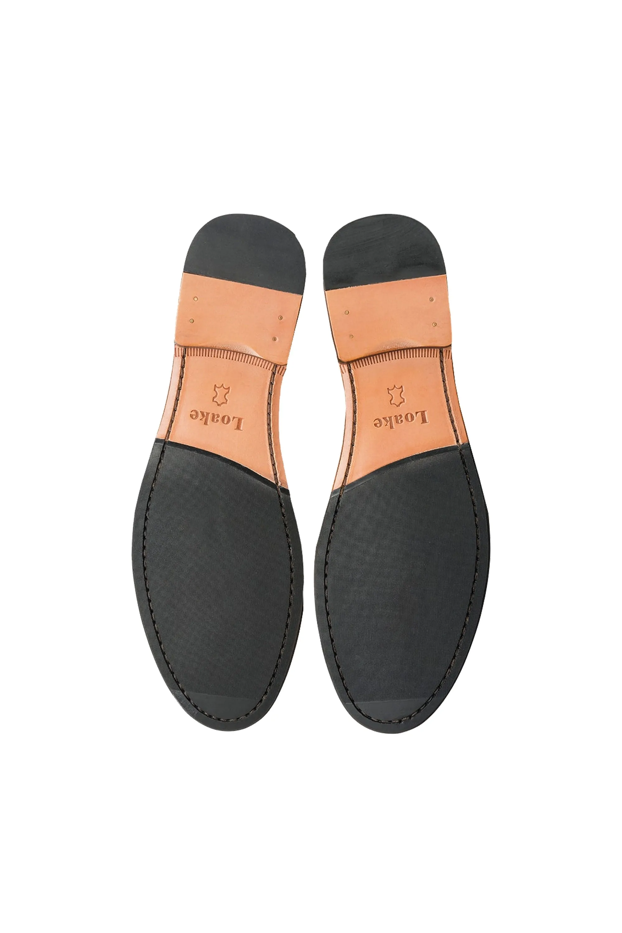 Loake Nicholson Suede Moccasin Shoes Dark Brown