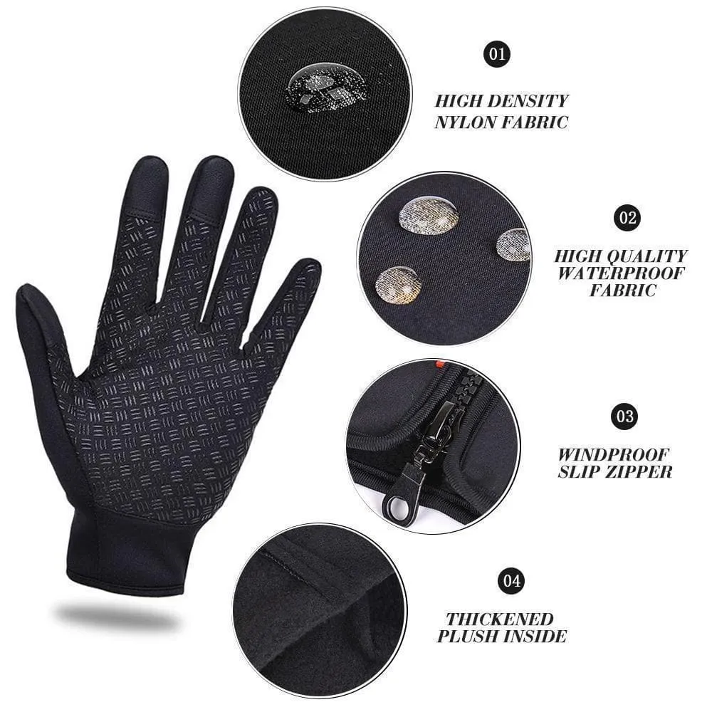 luckyidays™Warm Thermal Gloves Cycling Running Driving Gloves