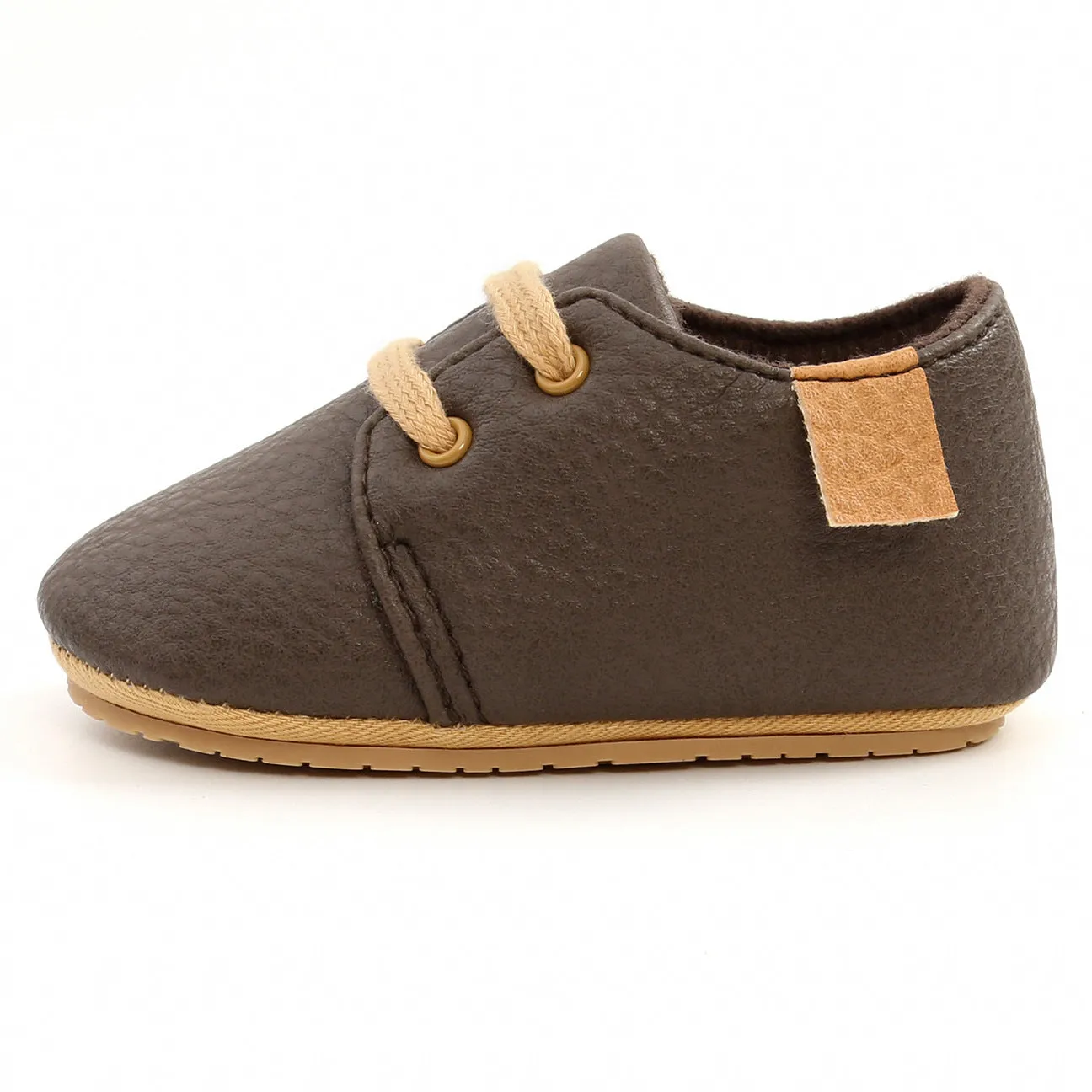 Luxury Soft Leather Rubber Sole Toddler Shoes - GlamzLife