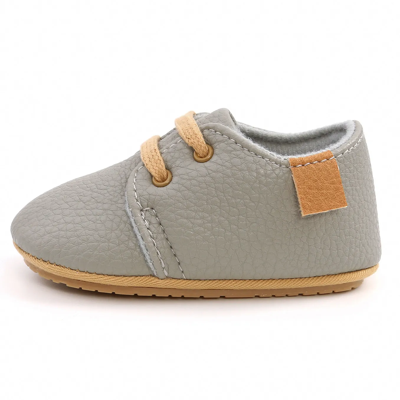 Luxury Soft Leather Rubber Sole Toddler Shoes - GlamzLife
