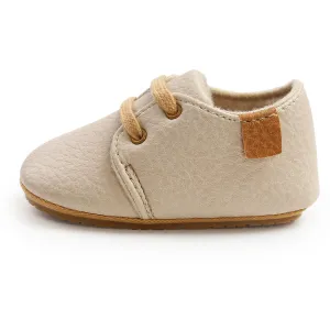 Luxury Soft Leather Rubber Sole Toddler Shoes - GlamzLife