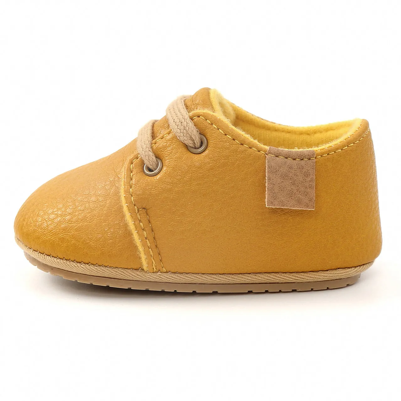 Luxury Soft Leather Rubber Sole Toddler Shoes - GlamzLife
