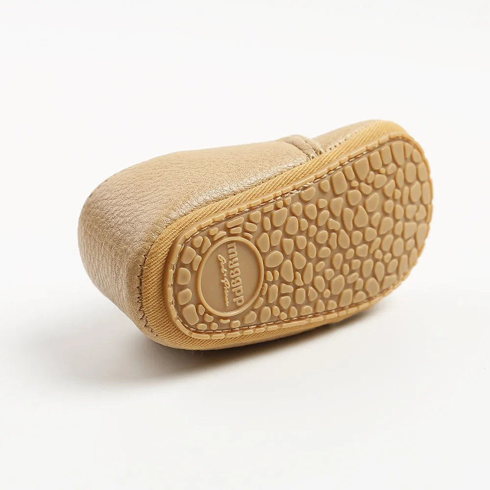 Luxury Soft Leather Rubber Sole Toddler Shoes - GlamzLife