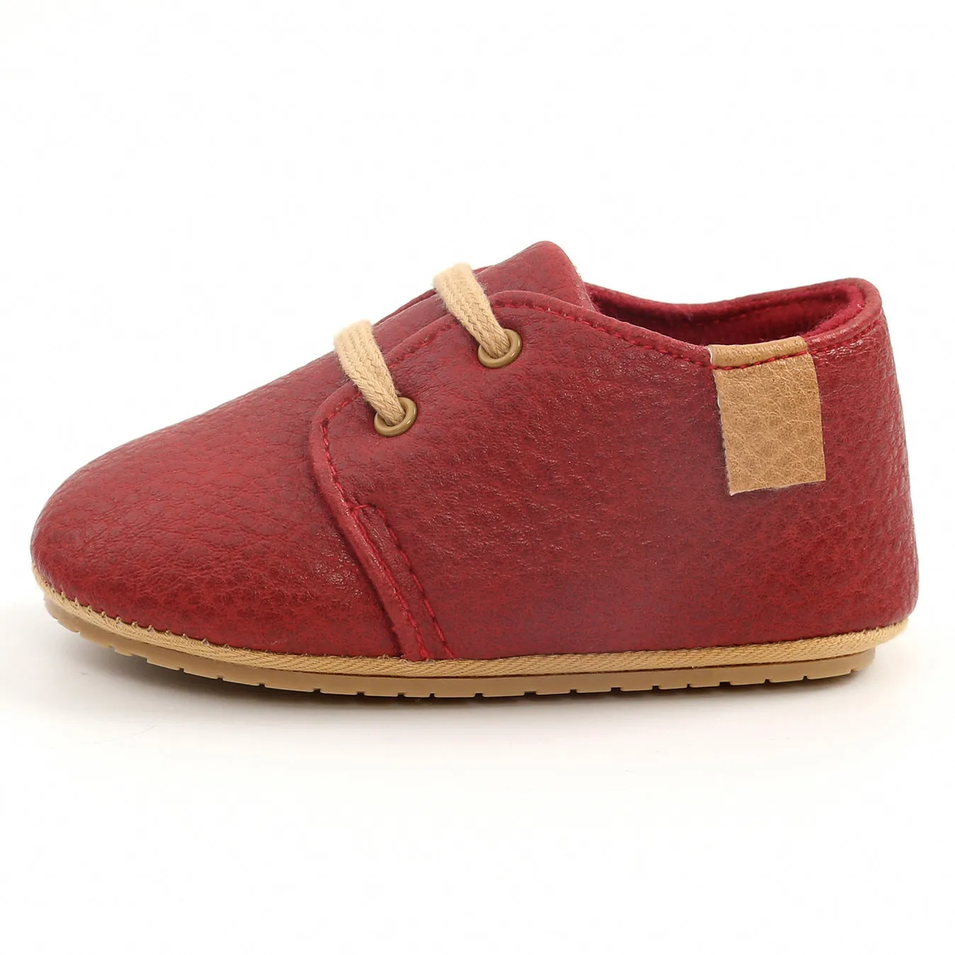 Luxury Soft Leather Rubber Sole Toddler Shoes - GlamzLife