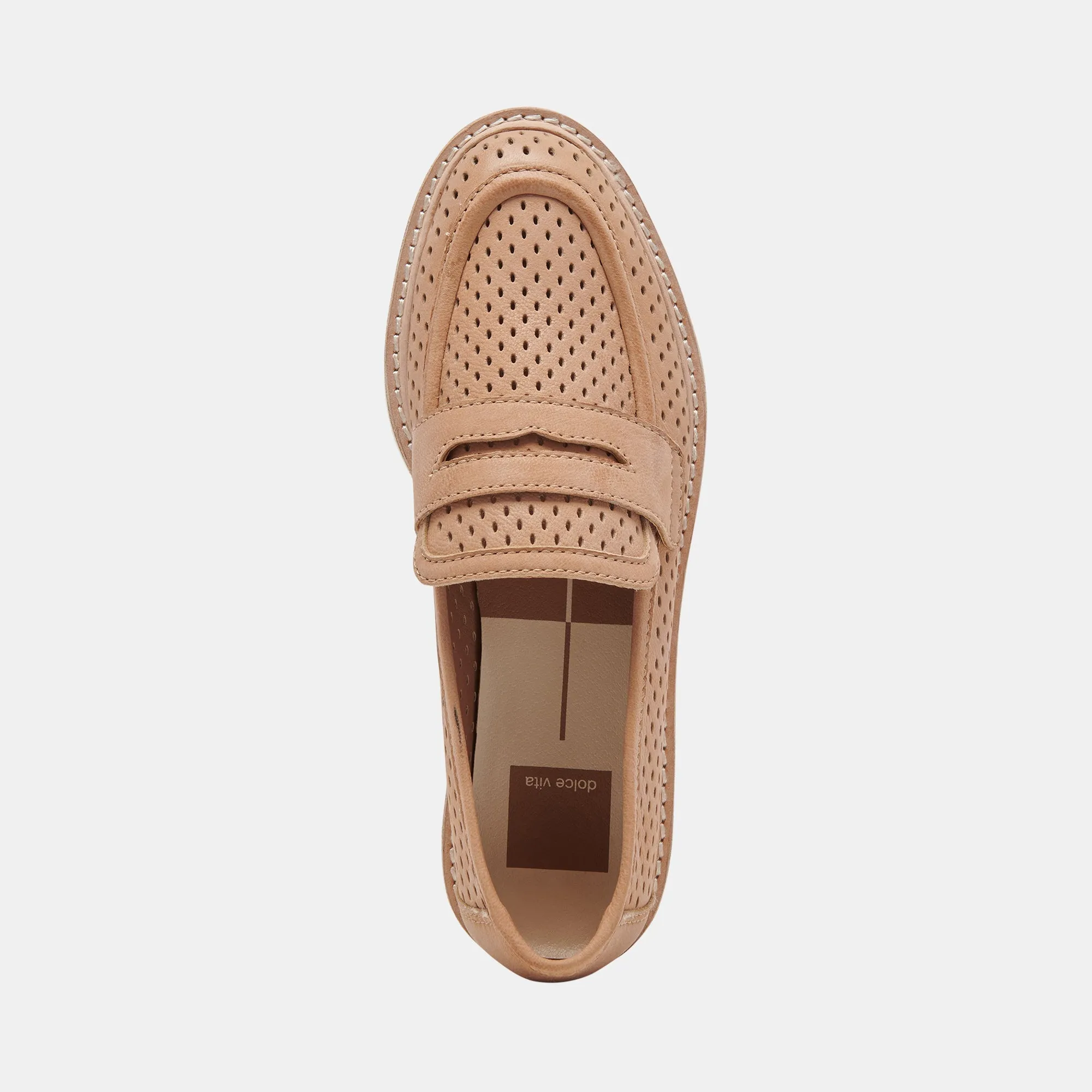 MALILA LOAFERS TOFFEE NUBUCK - re:vita