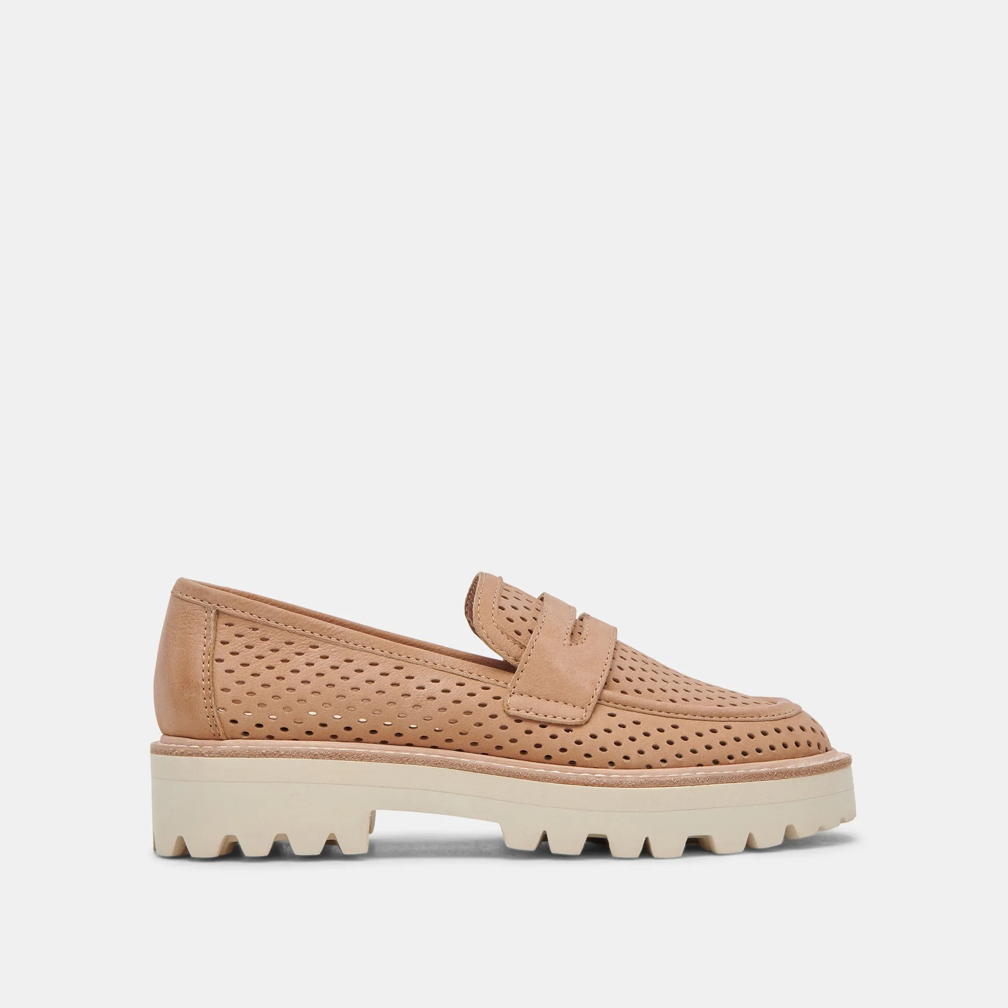MALILA LOAFERS TOFFEE NUBUCK - re:vita
