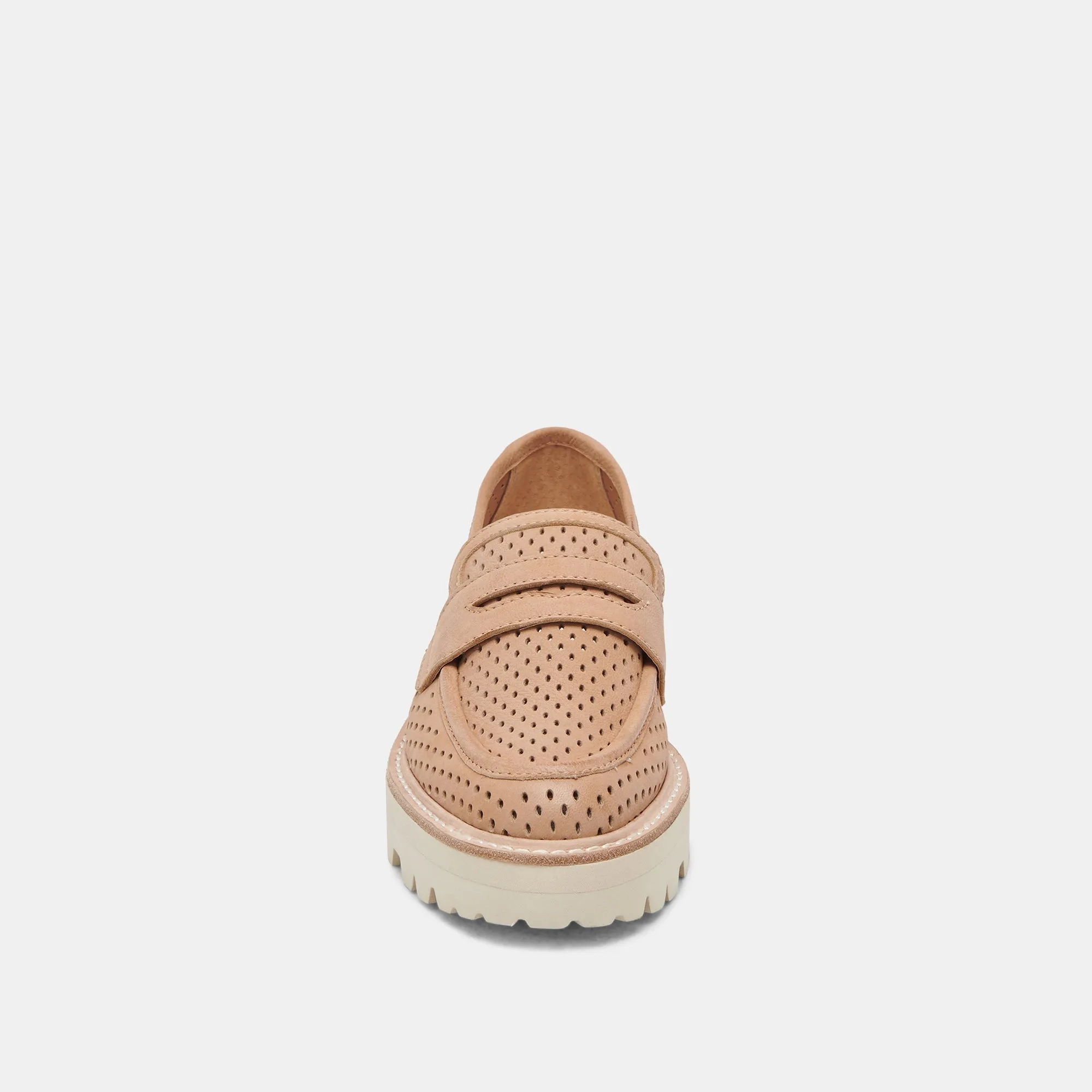 MALILA LOAFERS TOFFEE NUBUCK - re:vita