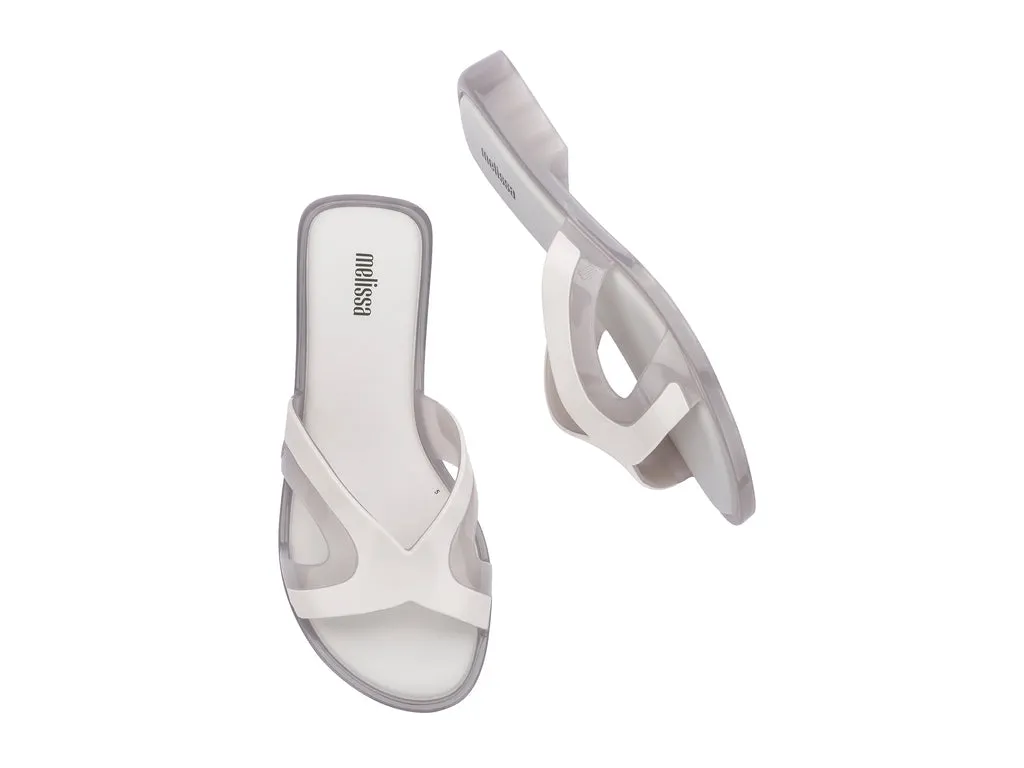 Melissa Yacht AD White Women Slide Sandals