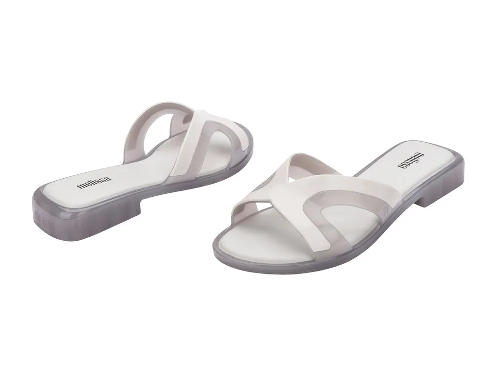 Melissa Yacht AD White Women Slide Sandals