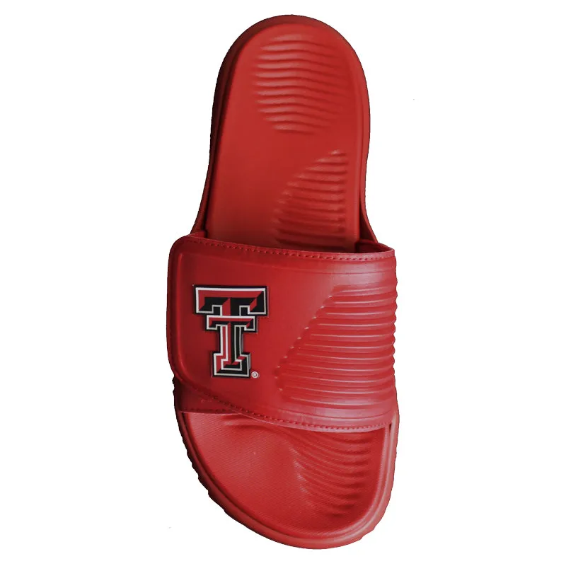 Men's adidas Texas Tech Aplhabounce Slides