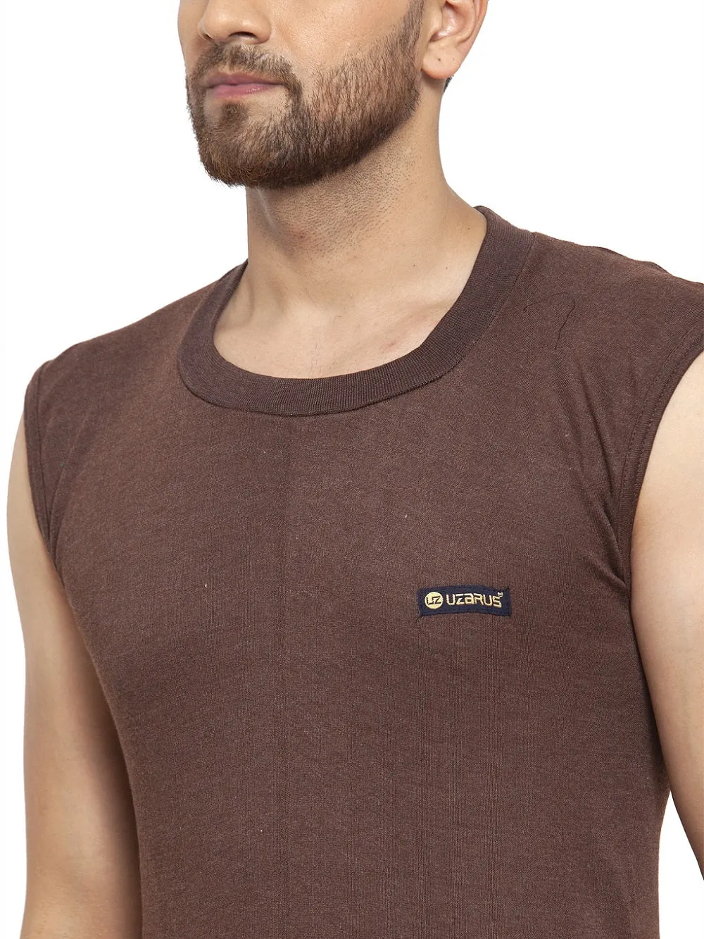 MEN'S SLEEVELESS THERMAL SET ( ROUND NECK VEST AND TROUSER)