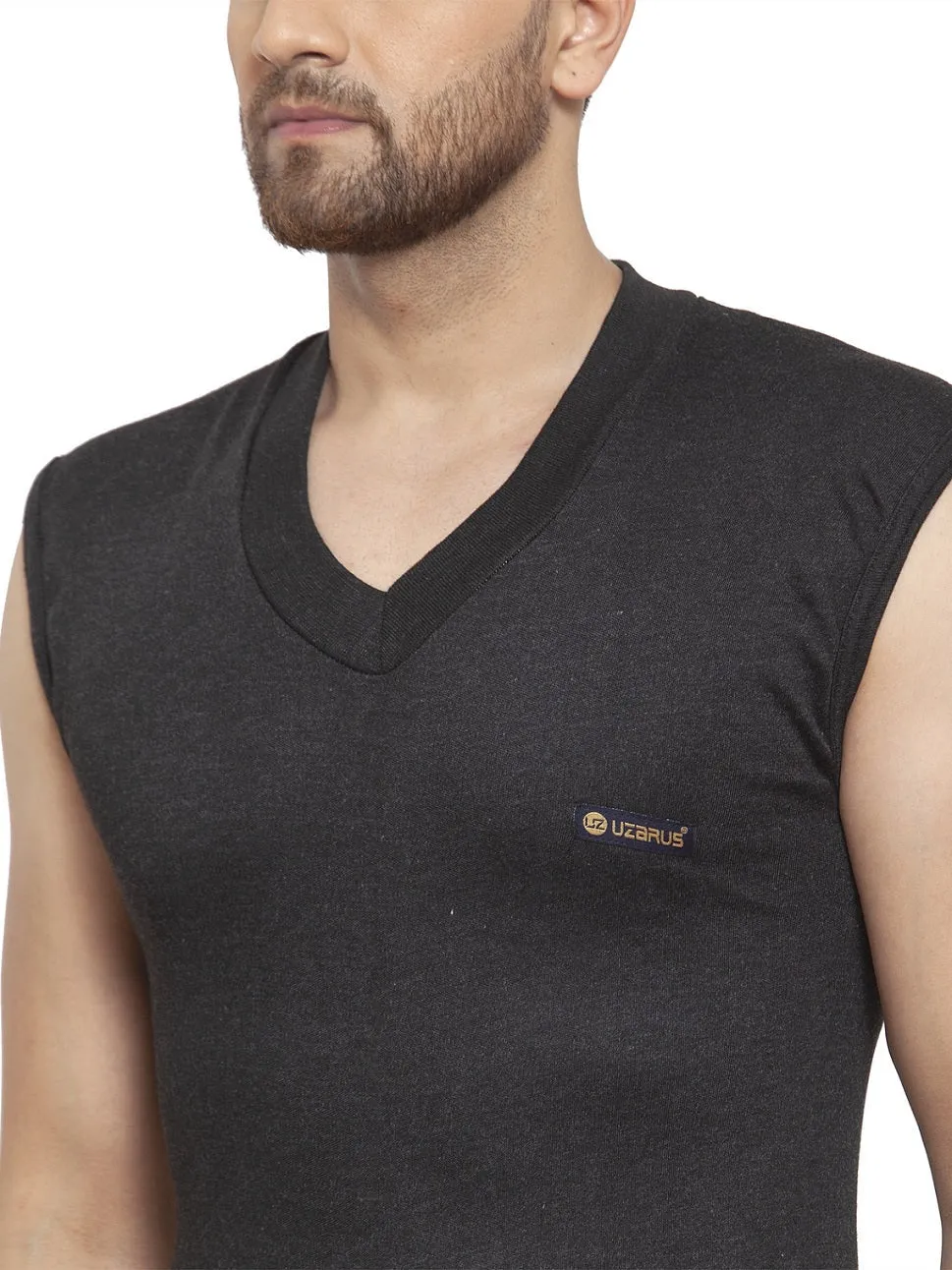 MEN'S SLEEVELESS THERMAL SET ( V NECK VEST AND TROUSER)