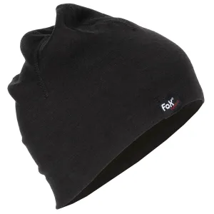 Merino wool Beanie Black