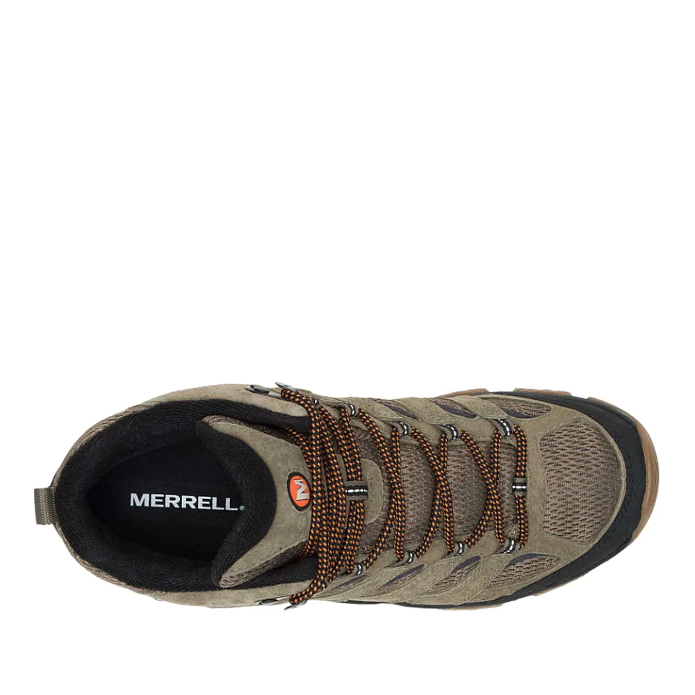 Merrell Men's Moab 3 Mid Waterproof in Olive/Gum