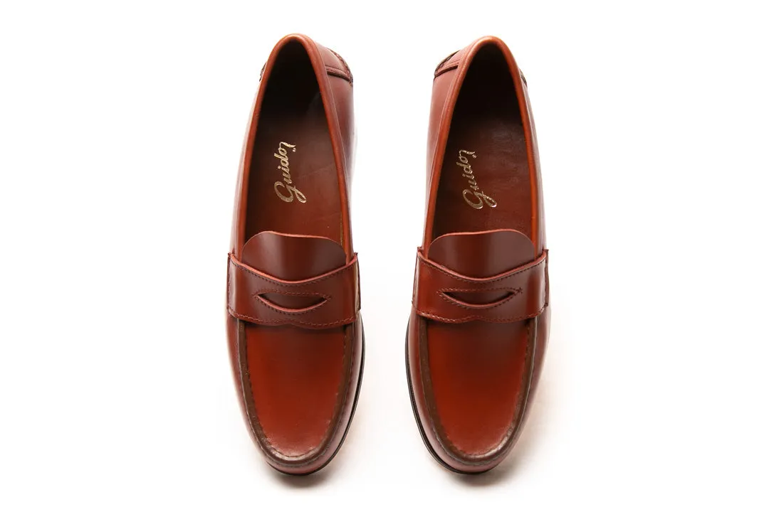 Moccasin Simple Sole 4218 Brown