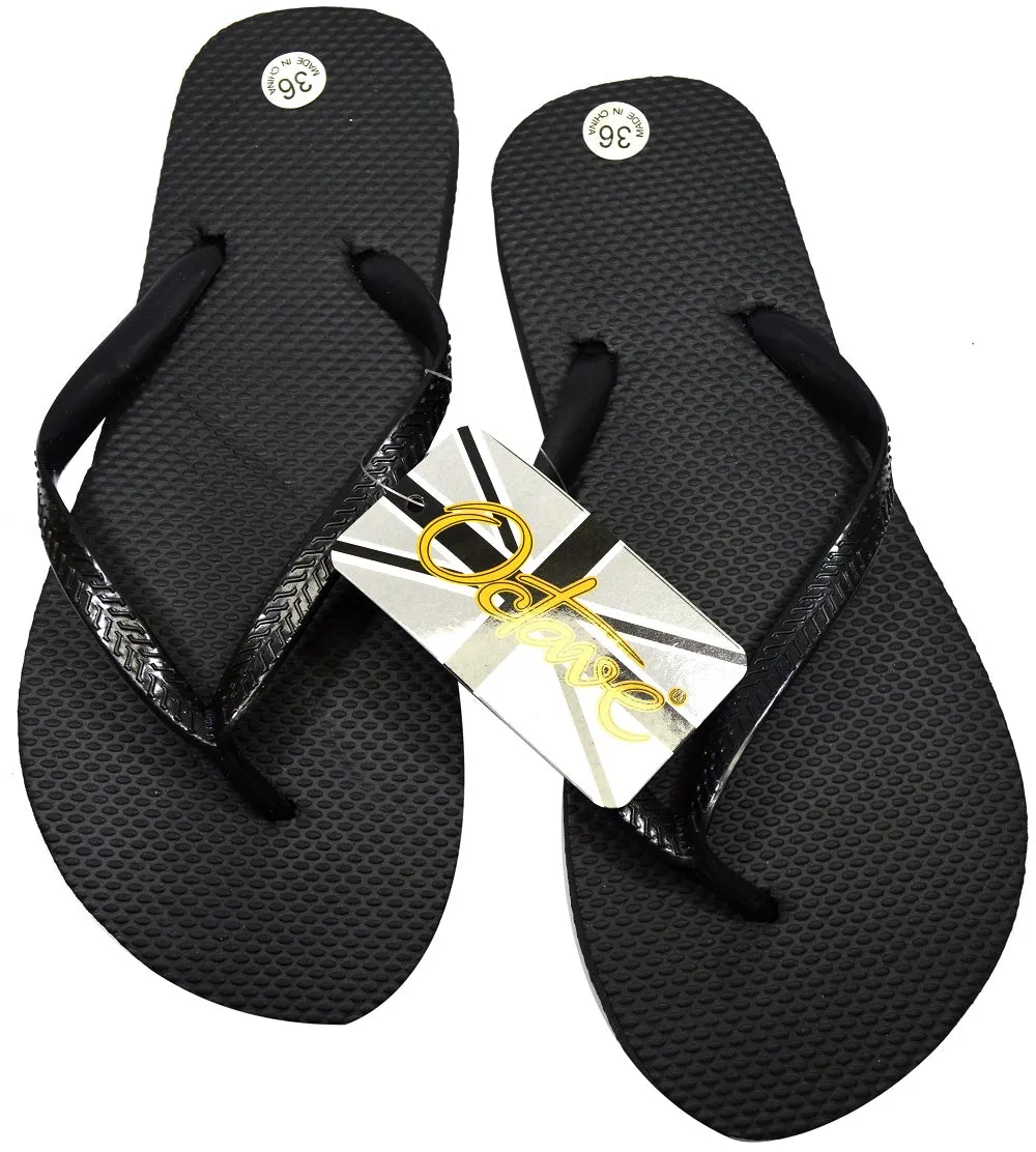 OCTAVE Ladies Summer Beach Wear Flip Flops - Plain Design