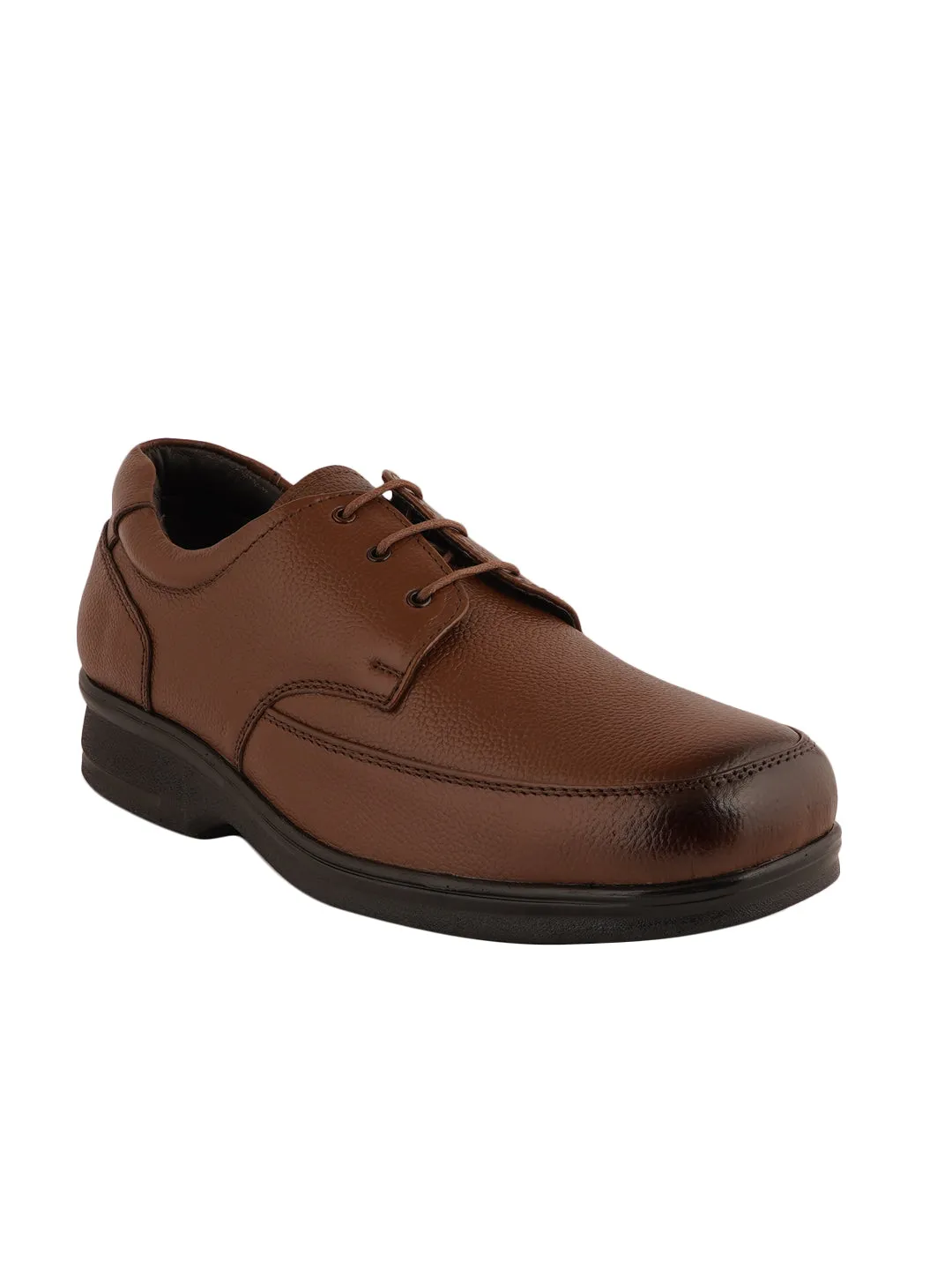 Pelle Albero Brown Formal Lace Up Oxford For Men