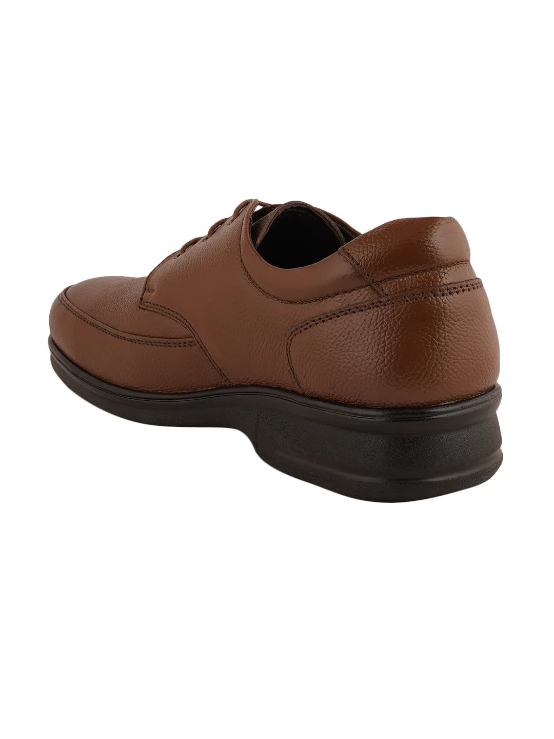 Pelle Albero Brown Formal Lace Up Oxford For Men