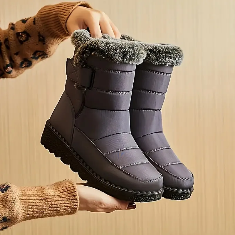 PERCE™ WATERPROOF UNISEX MID CALF SNOW BOOTS