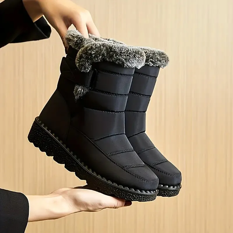 PERCE™ WATERPROOF UNISEX MID CALF SNOW BOOTS