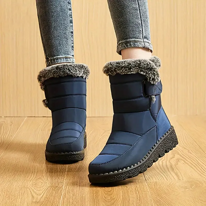 PERCE™ WATERPROOF UNISEX MID CALF SNOW BOOTS