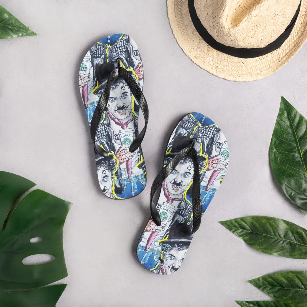 "CatsAndThatMate" "DDuffy" "Charlie chaplin" Flip-Flops