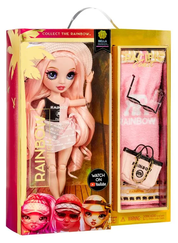 Rainbow High Pacific Coast Fashion Doll Bella Parker