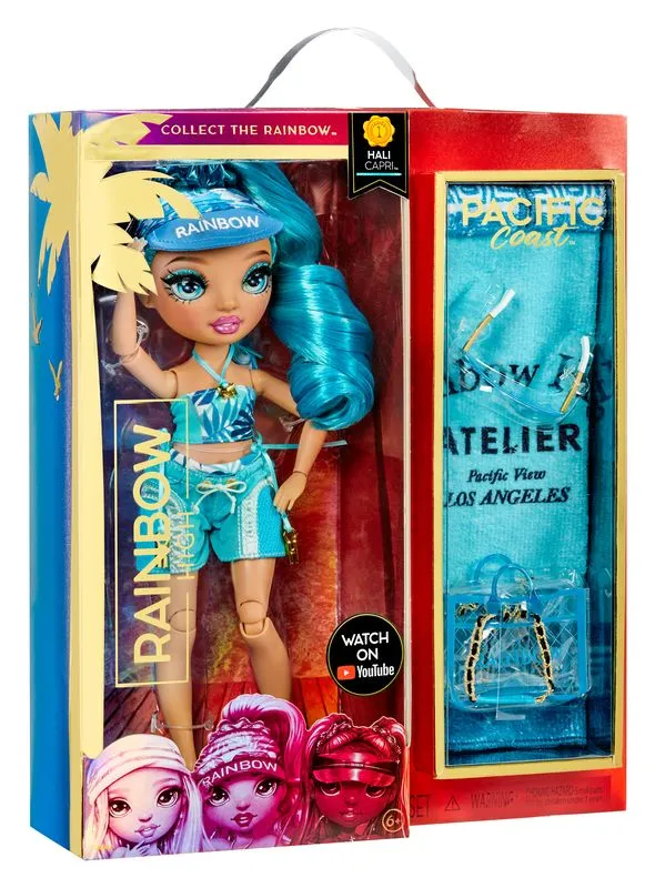 Rainbow High Pacific Coast Fashion Doll Hali Capri